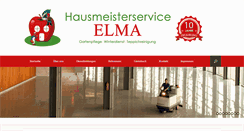 Desktop Screenshot of hausmeisterservice-elma.de